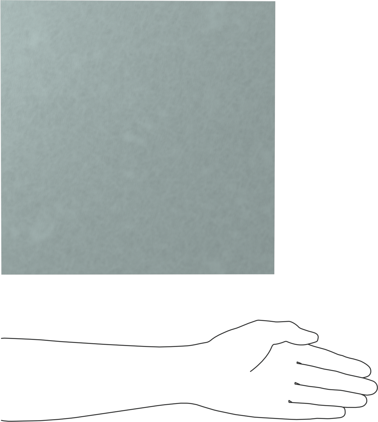 Yapısal FRP Fiberglas Levha, 12" Genişlik x 12" Uzunluk, 1/8" Kalınlık