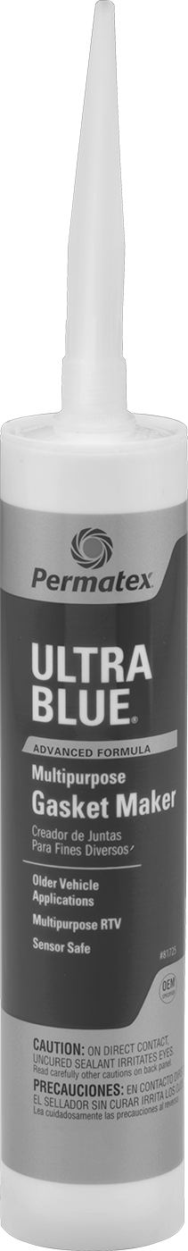 Kartuşlarda Esnek Yağa Dayanıklı Conta Yapıcılar, Permatex 81725, 13 FL. oz. Kartuş