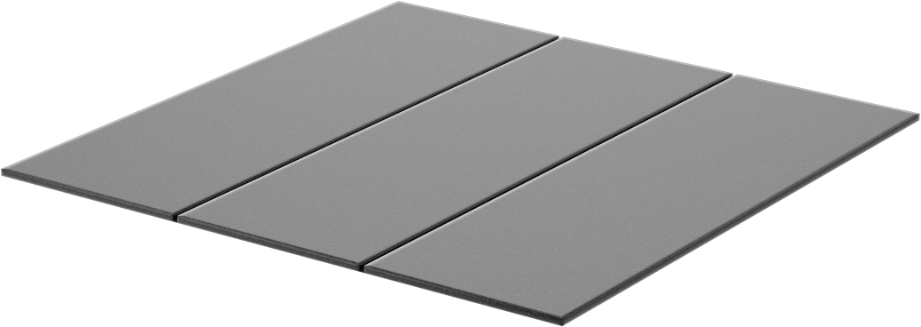 Dikdörtgen Şim, Kopma, 6" Uzunluk x 6" Genişlik, 0.0625 inç Kalınlık