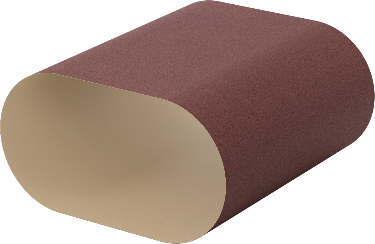 Geniş Bant Zımpara Makineleri için Zımpara Bandı, Ekstra Pürüzsüz Yüzey için, 25" Genişlik x 60" Uzunluk