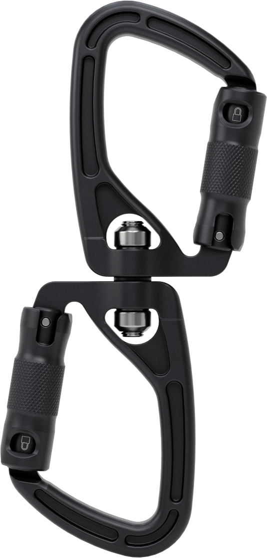 Dönerli Twist-Locking-Latch Karabinalar — Kaldırma Amaçlı Değildir, Rulmanlar Olmadan