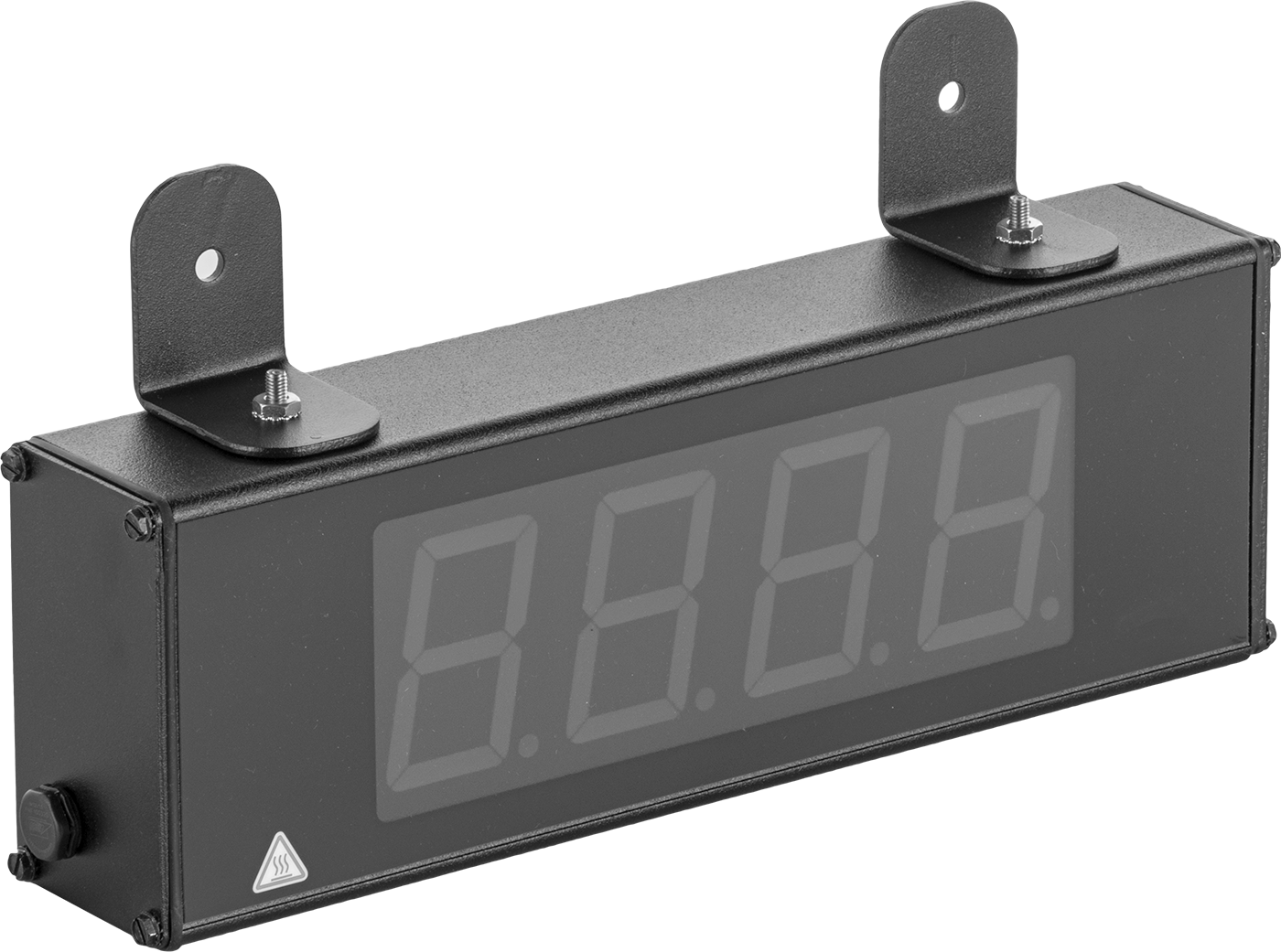 Büyük Ekranlı Kombinasyon Anahtar Kontaklı/Elektrikle Çalışan Sayaçlar, Dört Adet 2-1/4" Yüksekliğinde Rakamlı Büyük Ekran