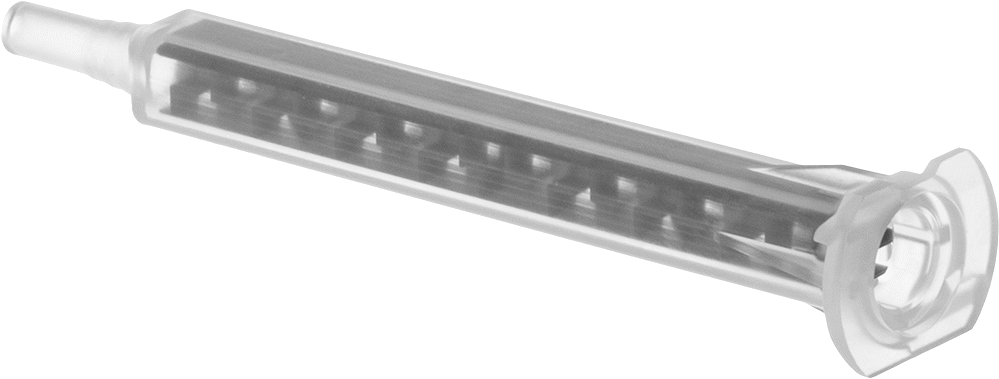 İki Parçalı Kartuş için Bayonet Bağlantılı 3.3 inç Uzunluğunda 3 Kademeli Uçlu Nozul