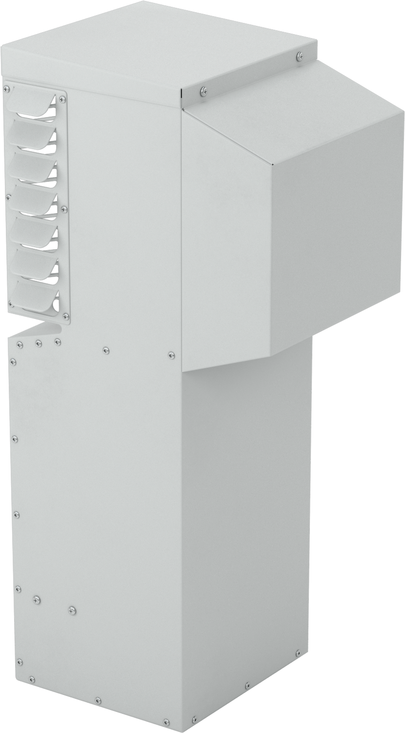 Muhafaza Soğutma Isı Değiştiricisi, NEMA 4, 120V AC, 4400 Btu/hr.