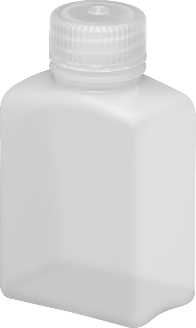 HDPE Plastik Kavanoz, 4 FL oz/120 ml Kapasite, 2-3/8" Genişlik — 4 fl. oz., 120 ml, 4", HDPE, Plastic, Polypropylene