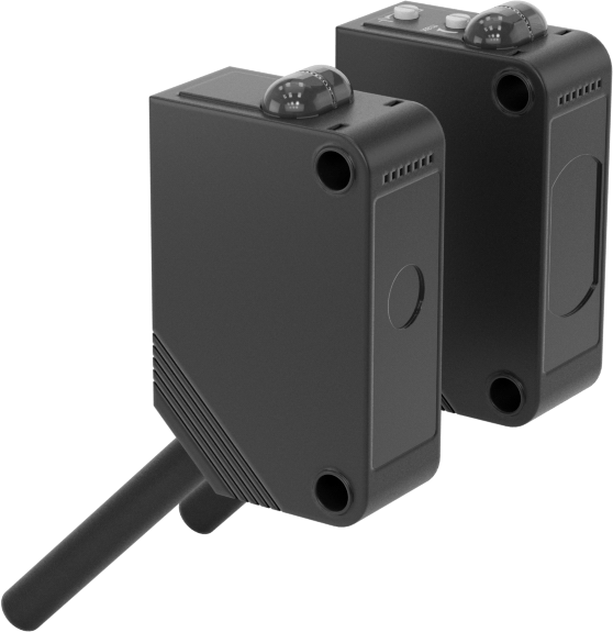 Hassas Fotoelektrik Anahtar, Ayarlanabilir Alıcı, NPN Sinyal Çıkışı — 12V DC-24V DC, Sabit Kablolama, Fotoelektrik