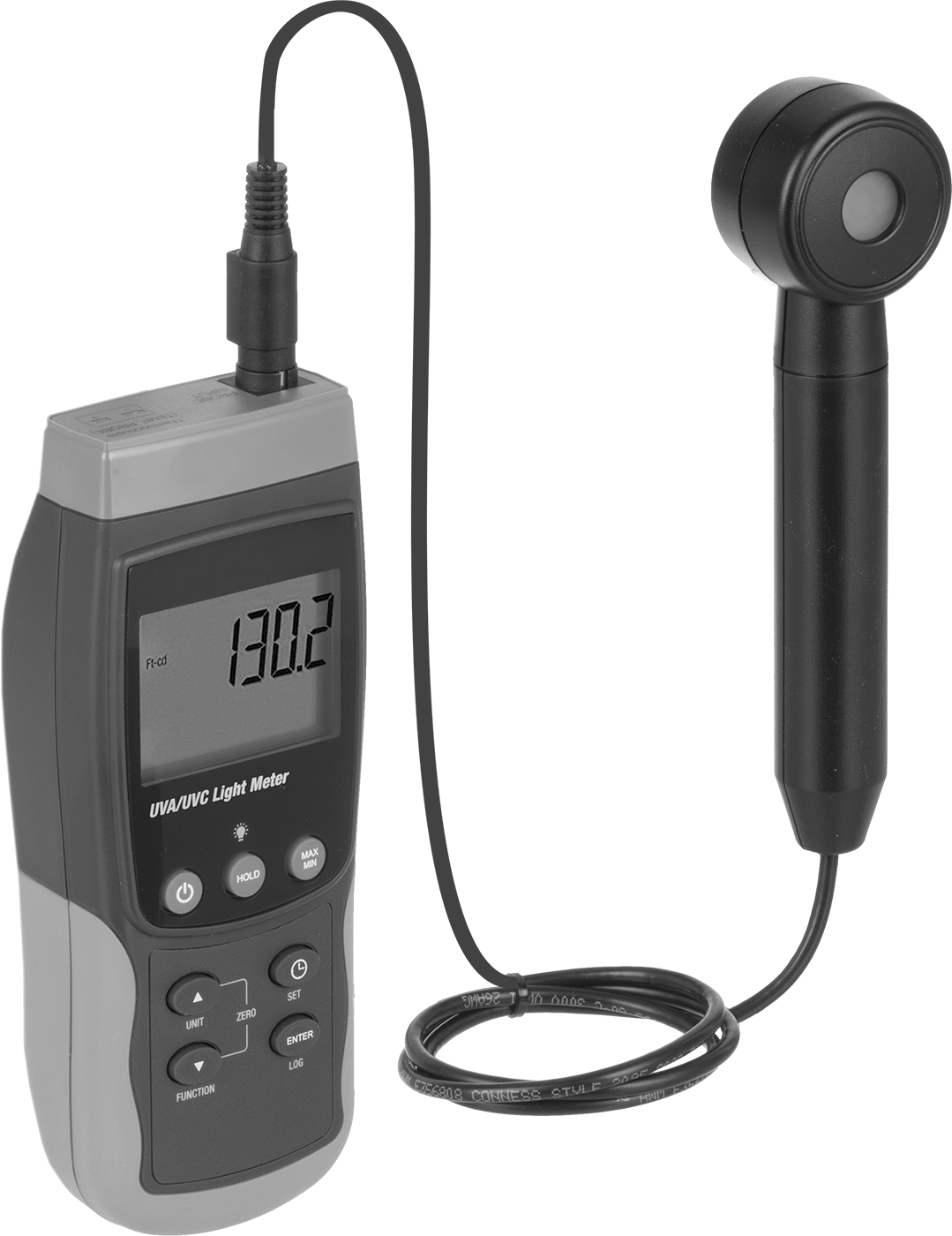 Lüksmetre, UV Işığı için, Sertifikalı, SD Kart ve 3.5 mm Ses Bağlantısı