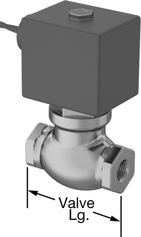 Floroelastomer Contalı Bronz Solenoid Valf, Normalde Kapalı