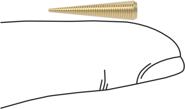 3/32" Çaplı Plug-Lock Tel Halat Uç Bağlantı Parçası için Tapalar - Kaldırma için