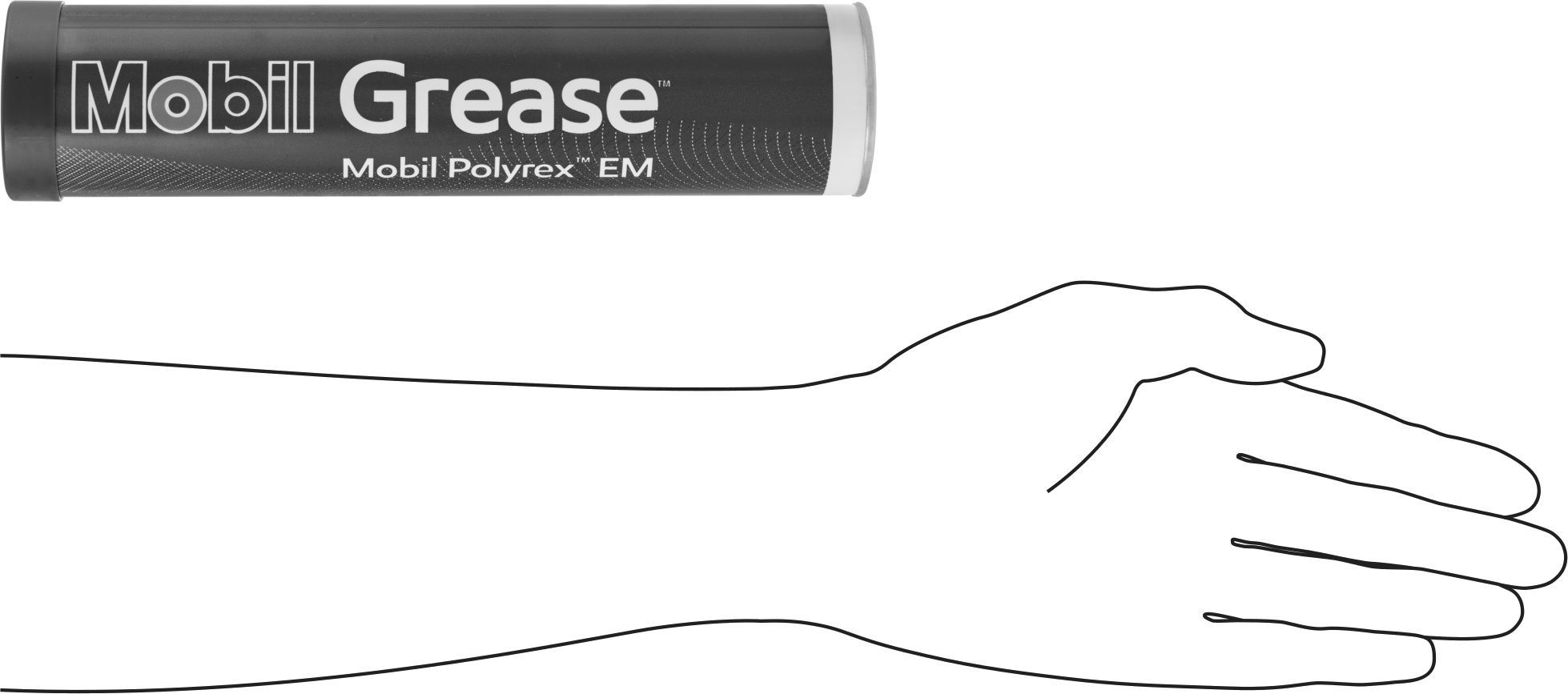 Mobil Polyrex Em Gres Yağı, 13.7 FL. oz Tabanca Kartuşu