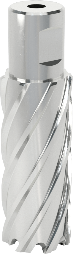 Manyetik Tabanlı Matkaplar için İçi Boş Kesici, 25 mm Çap, 1-1/8"-7 Kılavuz Boyutu için