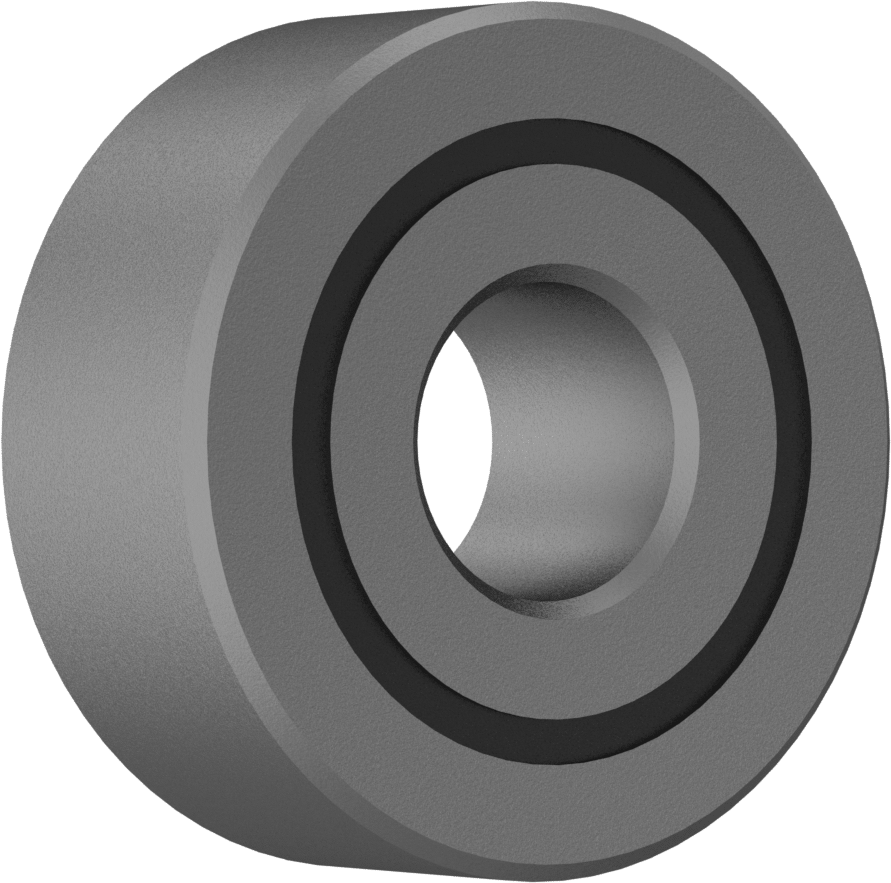 Tek Yönlü Kilitlemeli Bilyalı Rulmanlar, Ekranlı, Ticaret No. 608-2Z, 8 mm Mil Çapı için
