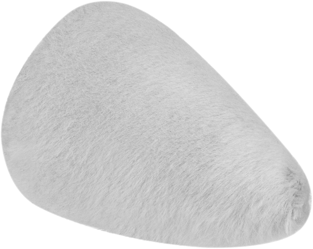 İç Yüzeyler için Polisaj Diski, Konik, 2 inç Çap — 2", Koniklik, 2"