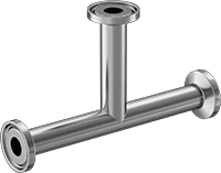 Ekstra Parlak Metal Hızlı Kelepçeli Boru Bağlantısı, Hijyenik