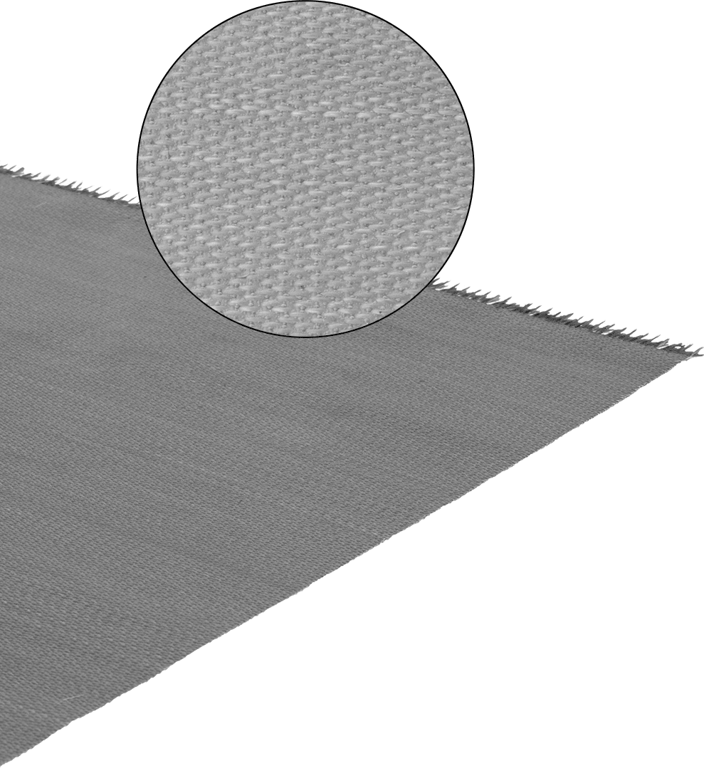 Silikon Kaplı Fiberglas Kumaş, Yağa ve Isıya Dayanıklı, 60" Genişlik x 0.017" Kalınlık