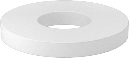 Delrin® Asetal Plastik Pul, 3 Numaralı Vida Boyutu için, 0.105" İç Çap, 0.250" Dış Çap — 0.105", 0.024" ila 0.036", 0.250"