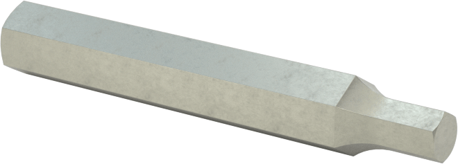 2.5 mm Altıgen Uç, 4 mm Altıgen Şaft