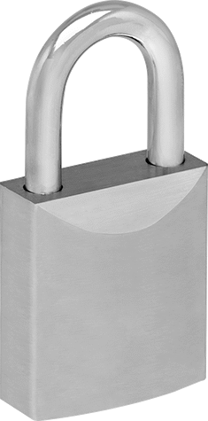 Katı Krom Kaplı Çelik Gövde Asma Kilidi, Ekstra Boşluklu, Master Lock 7040 #