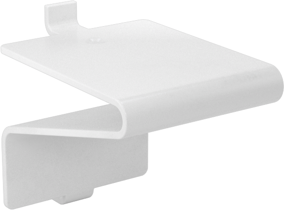 Tek Yivli Standartlar için Boyalı Çelik Raf Destekleri — 7/8", 5/8", 3/4"