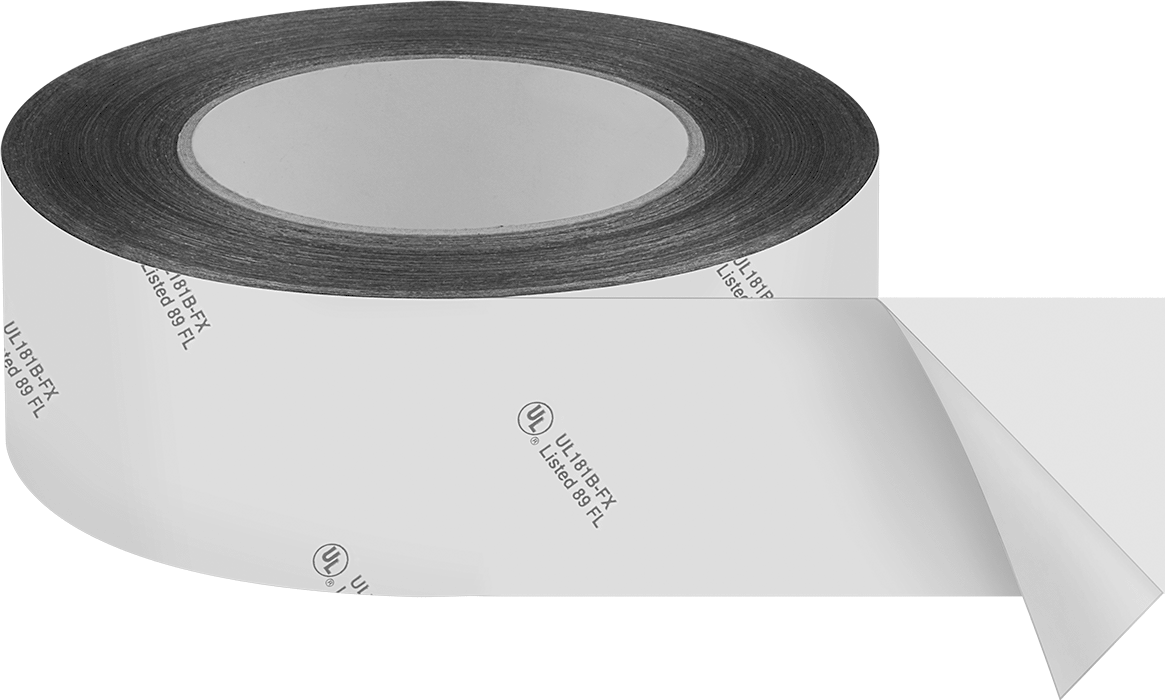 UL 181B-Fx Baskılı HVAC Bandı, 2 inç Genişlik, 360 Fit Uzunluk