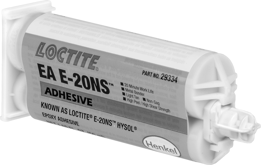Yapısal Yapıştırıcı, Epoksi, Loctite®, E-20NS, 1.69 FL. oz. Kartuş