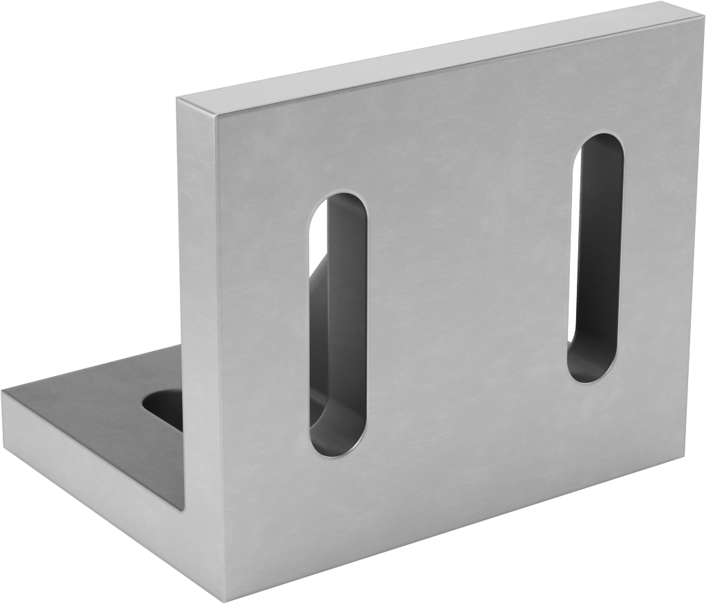 4 Yuvalı Açı Plakası, 4-1/2" Uzunluk x 6" Genişlik x 5" Yükseklik