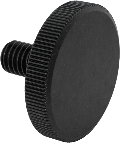 Çelik Düşük Profilli Tırtıllı Başlı El Vidası, M3 x 0.5 mm Diş Boyutu, 6 mm Uzunluk