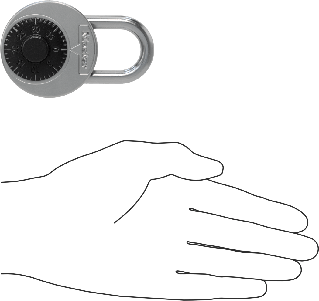 Kaldırmaya Dayanıklı Anahtarlı Şifreli Asma Kilit, Master Lock Model Numarası 2010, Mevcut Sistemler için