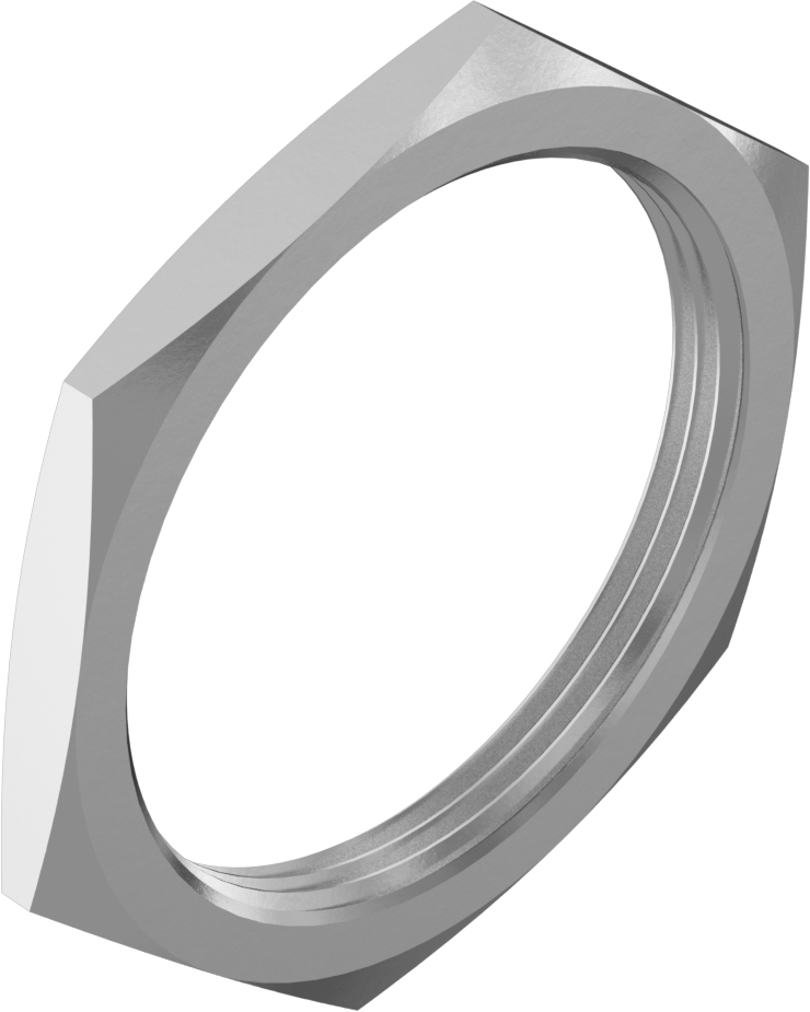 Metal Orta ve Kalın Cidarlı Çelik Kanal için M40 Dişli 304 Paslanmaz Çelik Kilit Somunu — 304 Stainless Steel, Stainless Steel, Kilit Som…