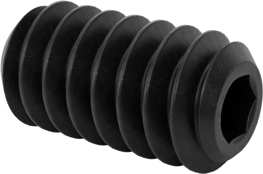 Alaşımlı Çelik Düz Uçlu Setskur, M1.6 x 0.35 mm Diş, 3 mm Uzunluk