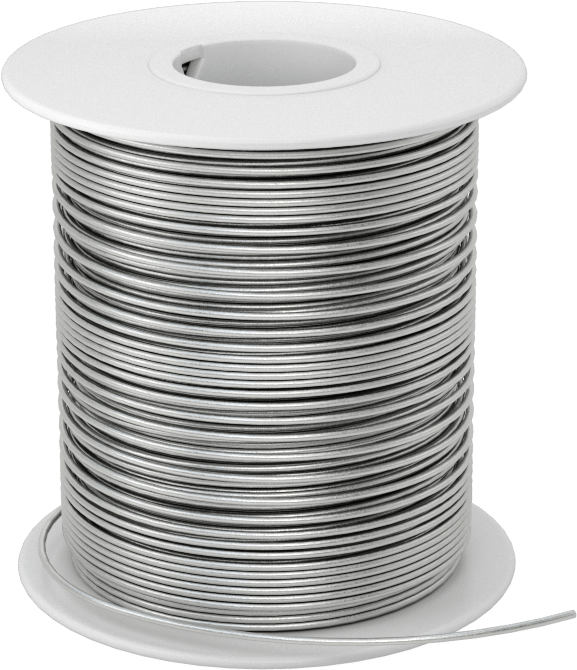 Paslanmaz Çelik için Lehim, 0.032" Çap, 1 lb.