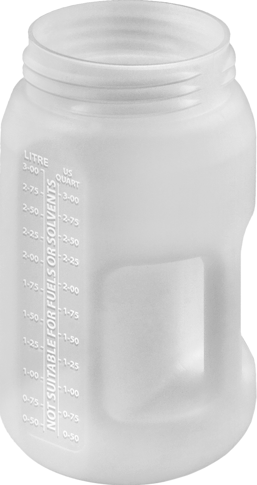 Sızdırmaz Dağıtıcı için 96 FL oz Kapasiteli Kap — Konteyner, Kendi Tasarımınızı Yapın, 175° F