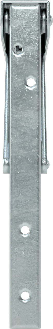 Çok Konumlu Katlanabilir Raf Braketi, Ağır Hizmet Tipi, 11-7/8" Derinlik x 8" Yükseklik x 1-1/4" Genişlik