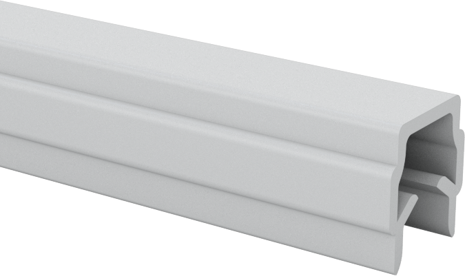 T-Yivli Çerçeve Paneli Askısı, İtme, 20 mm Ray için Katı Paneller, 0.094" Maksimum Kalınlık