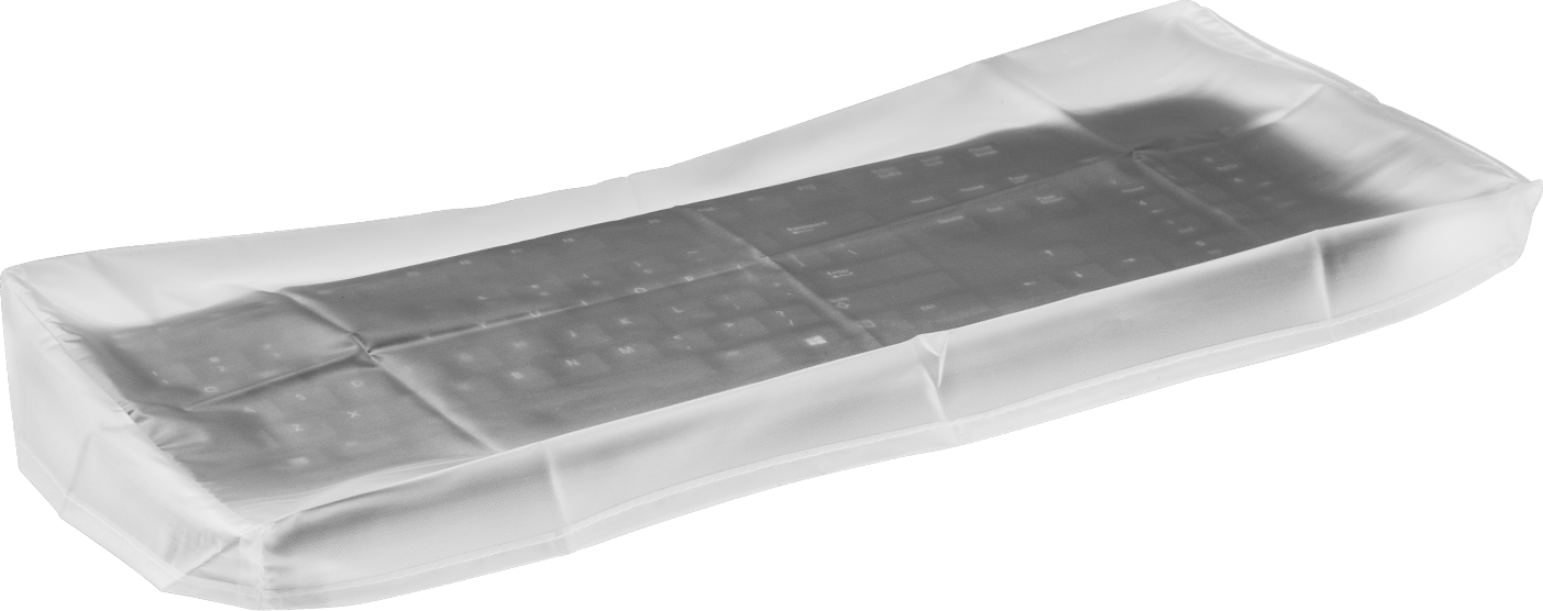 Depolama Klavye Kapağı, 2" Yükseklik, 19" Genişlik, 8-1/2" Derinlik