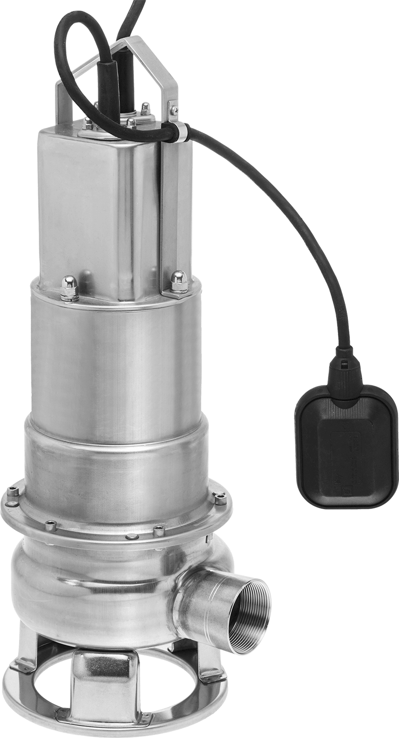 Kanalizasyon Suyu için Enerji Verimli Tahliye Pompası, Şamandıralı Anahtarlı, 240V AC, 1-1/2 hp