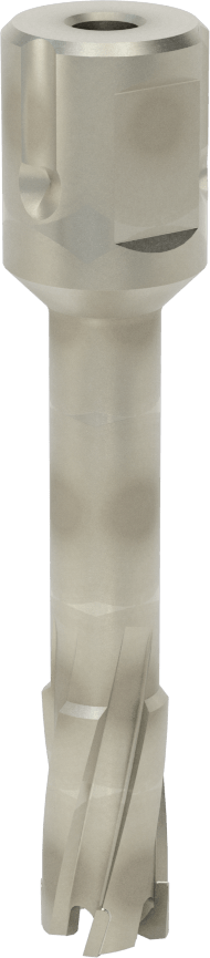 Manyetik Tabanlı Matkaplar için İçi Boş Kesici, Karbür Uçlu Çelik, 2" Kesme Derinliği, 1/2" Çap