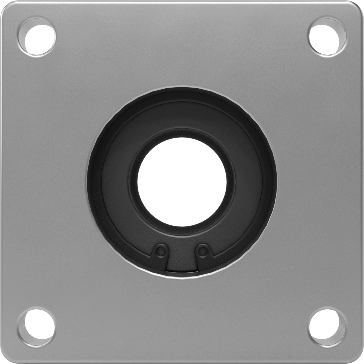 Kimyasal Dirençli Flanş Montajlı Manşonlu Lineer Rulman, 0.0005" Mil Boşluğu, 1-5/16" X1-1/4" X1-1/4" Toplam