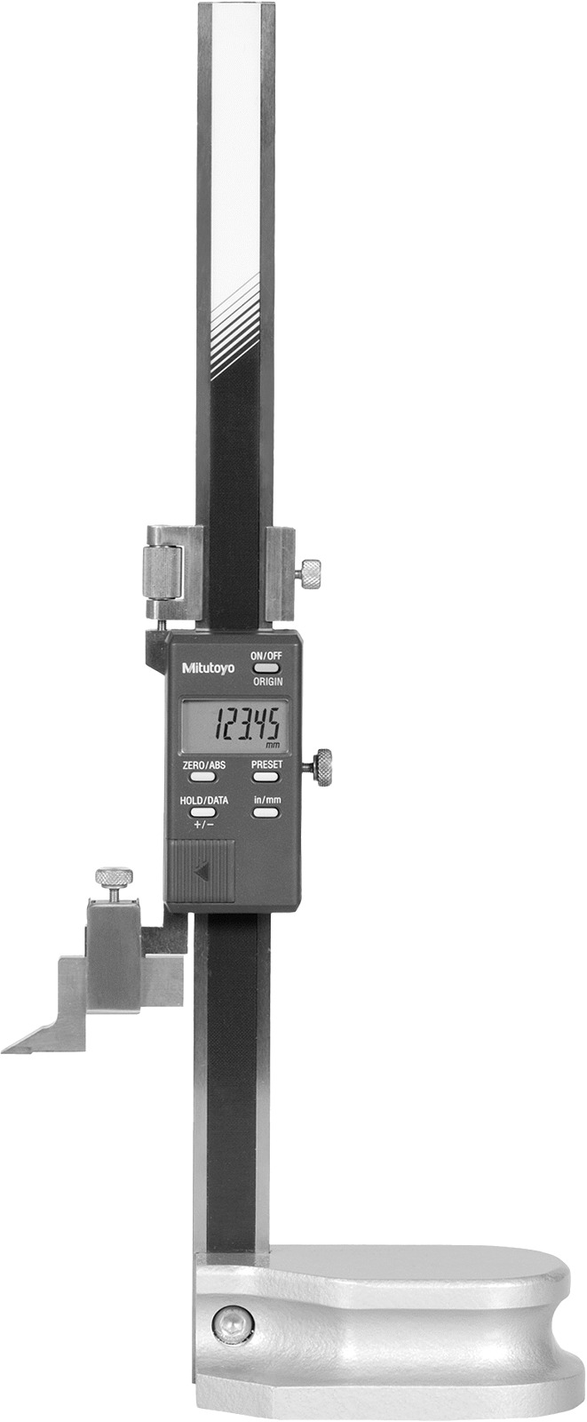 Mitutoyo 570 Serisi Elektronik Yükseklik Ölçer, 0-8 inç/0 mm-200 mm Aralığı, Model Numarası 570-244