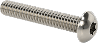 Düğme Başlı Torx Vidaları, 18-8 Paslanmaz Çelik