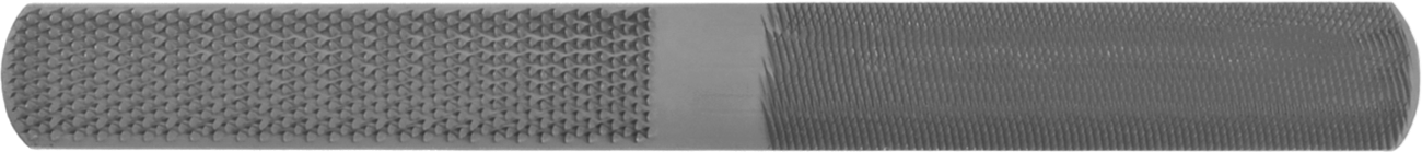 Yarım Yuvarlak Törpü, 8" Uzunluk x 7/8" Genişlik x 3/16" Kalınlık