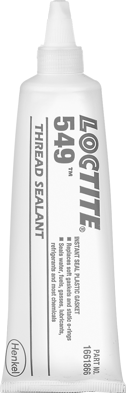 Conta Yapıcı, Loctite® 549, 8.45 FL. oz Tüp — Turuncu, Boru, 549