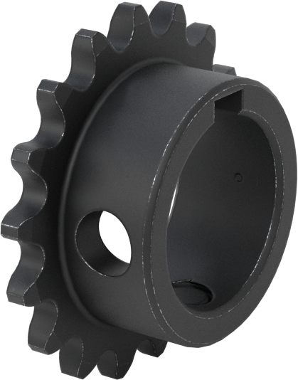 Çelik Tek Sıralı Dişli, ANSI 25 Makaralı Zincir ve 3/4" Mil Çapı için, 17 Diş