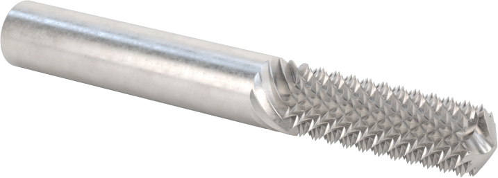 Fiberglas için Freze Ucu, Elmas Oluklar, 1/4" Çaplı Matkap/Freze Kesimi, 3/4" Kesme Uzunluğu
