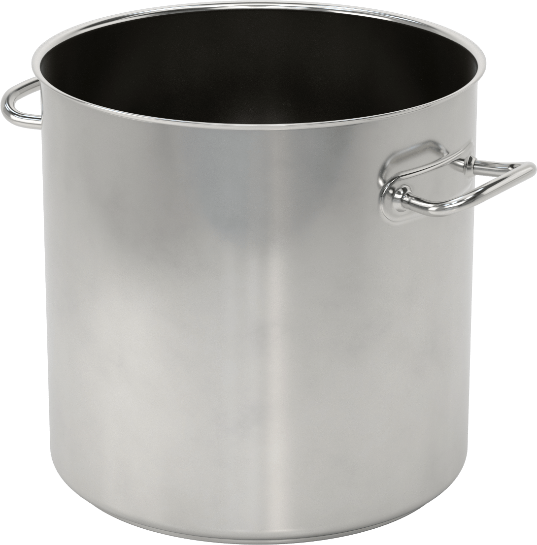300 Serisi Paslanmaz Çelik Yuvarlak Parti Tankı, 19 Galon Kapasite — 300 Series Stainless Steel, Stainless Steel, 19 gal., 18 1⁄2"