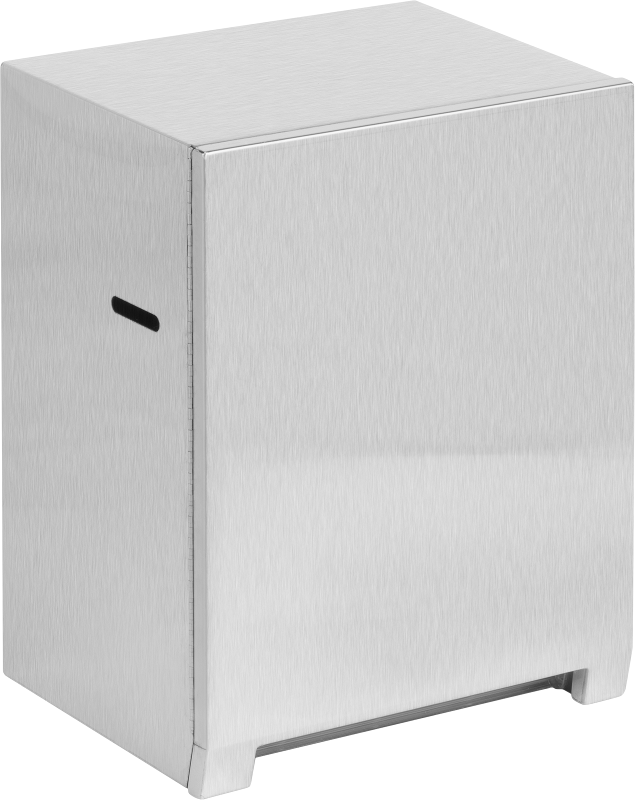 Kağıt Havlu Dağıtıcı, Sürekli Rulo için, Dokunmasız, 15" Yükseklik, 11.75" Genişlik, 9" Derinlik — Temassız, Yüzey, Duvar, Paslanmaz Çelik