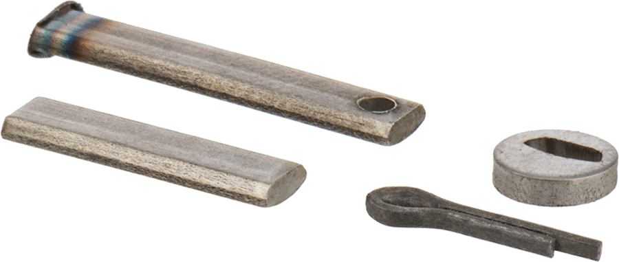 Ters Dişli Zincir Pimi, SC303 Ticari Boy Ters Dişli Zincir için, 1" Uzunluk — 3⁄4", Pim, Çelik