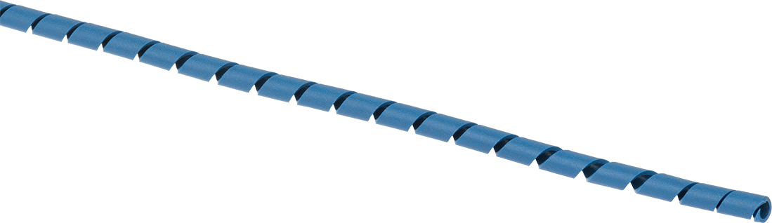Metal Dedektörü ile Tespit Edilebilir Spiral Tel Kılıf, 1/16" İç Çap, 5/16" Genişletilmiş İç Çap, 3/32" Dış Çap, 10 Fit Uzunluk