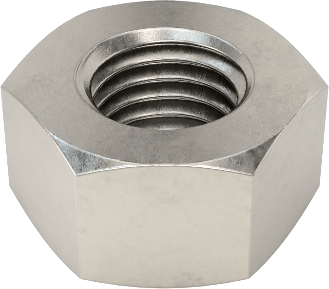 316 Paslanmaz Çelik Gerdirme için 3/4"-10 Sol Dişli Sıkma Somunu - Kaldırma için Değil — 3⁄4"-10, Sol Yönlü, 316 Stainless Steel, Stainle…