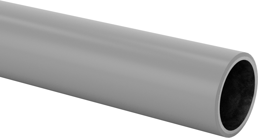 Plastik Kaplı Çelik Kelepçeli Çerçeve Rayı — 1.08", 28 mm, Çelik, Ray